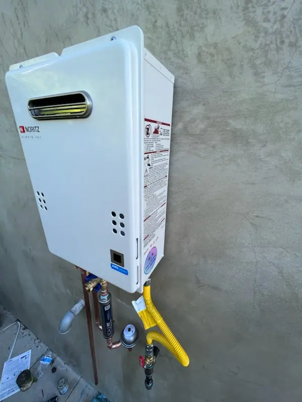 Tankless water heater installation for Lane homes